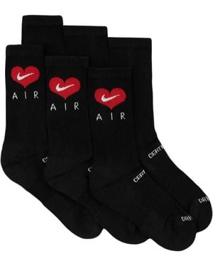 Nike X Drake Three-Pack Certified Lover Boy Socks - Black