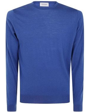 John Smedley Jersey Lundy - Azul