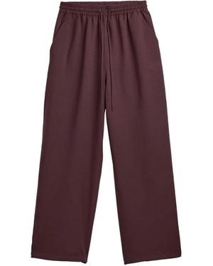 Y-3 Trainingsbroek Met Trekkoordtaille - Paars