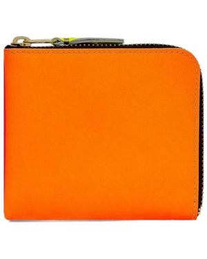 Comme des Garçons Super Fluo Line Wallet - Orange