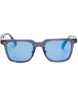 Oliver Peoples Lunettes De Soleil À Monture Carrée - Blue