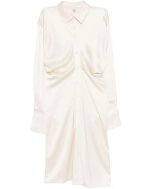 TOTEME Robe-Chemise Souple - Blanc