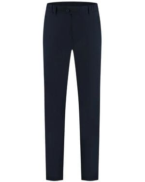 Marco Pescarolo Button-Fastening Trousers - Blue