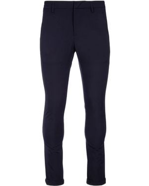 Dondup Concealed Skinny-Leg Trousers - Blue