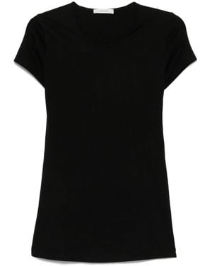 Lemaire Cotton T-Shirt - Black