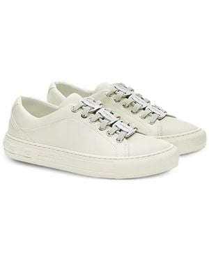 Ferragamo Leather Sneakers - White