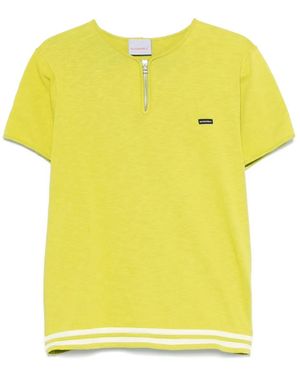 Bluemarble T-Shirt Con Applicazione Logo - Giallo