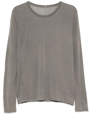 Baserange Klassisches Langarmshirt - Grau
