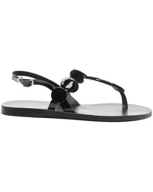 Ancient Greek Sandals Ilios Sandals - Black