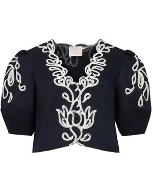 Cinq À Sept Blusa Bellara Paisley Bloom