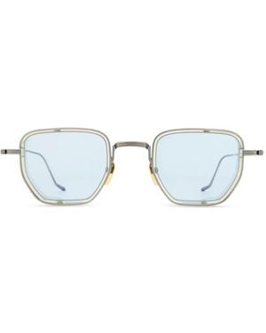 Jacques Marie Mage Lunettes De Soleil Géométriques Atkins - White