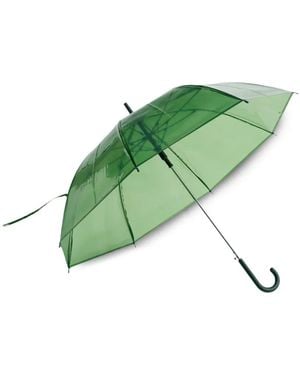 Hay Transparent Logo-Print Umbrella - Green