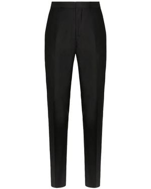 BOGGI Stretch Wool Dinner Suit Trousers - Black