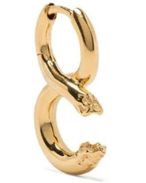 Maria Black Tula Layered Hoop Earring - Metallic
