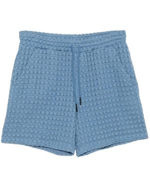 Oas Coronet Porto ワッフルショーツ - ブルー