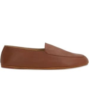 Loro Piana Anton Walk Loafers - ブラウン