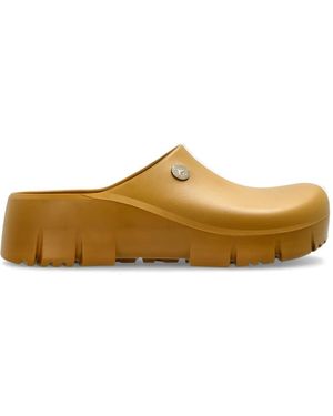 Birkenstock Superbirki 2.0 "The Gardener" Chunky-Sole Mules - Natural