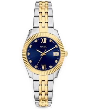 Fossil Montre Scarlette 33 Mm - Blue