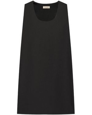 Fear Of God Uネック シルクトップ - ブラック