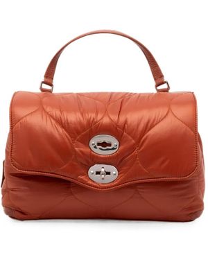 Zanellato S Postina Quilted Twist-Lock Shoulder Bag - Red