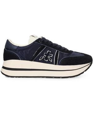 Premiata Bethcoin 8506 Platform Sneakers - Blue