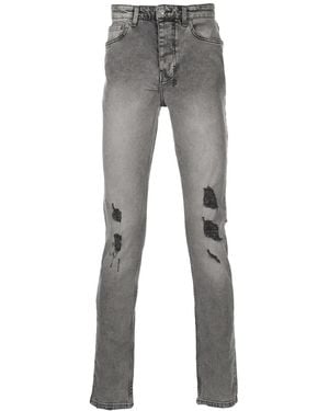 Ksubi Prodigy Distressed Skinny Jeans - Grey