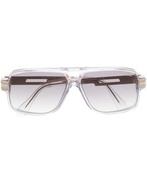 Cazal 6023/3 Square-Frame Sunglasses - White