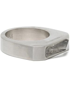 Rick Owens Hollywood Pyramid Ring - Grey