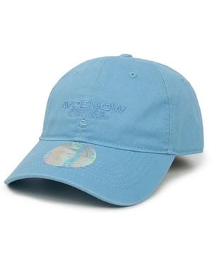 Aape By A Bathing Ape Monface Embroidered Cap - Blue
