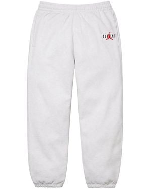 Supreme X Jordan Jogginghose - Weiß