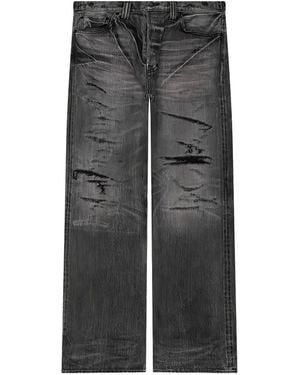 Mastercraft Union Kumori Repaired Jeans Mit Lockerem Schnitt - Grau