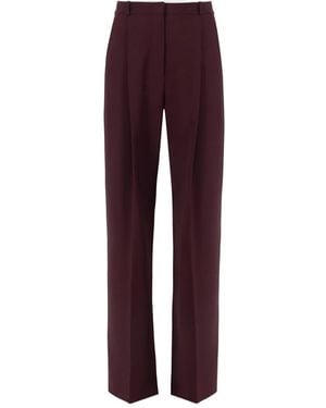 Elisabetta Franchi Tailored High-Waist Pants - Purple
