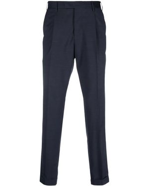 PT Torino Straight-Leg Trousers - Blue