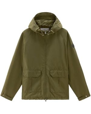 Woolrich Cruiser フーデッドジャケット - グリーン