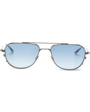 Jacques Marie Mage Cendrars Pilotenbrille - Blau
