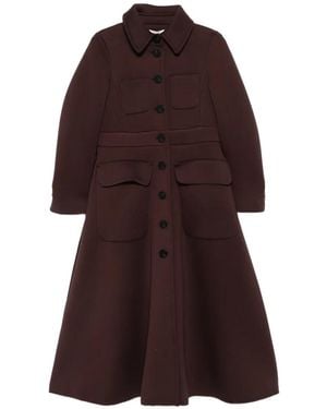 Psophia Cappotto Svasato - Viola