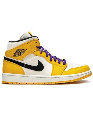 Nike Air 1 Mid Se "Lakers" Trainers - Yellow