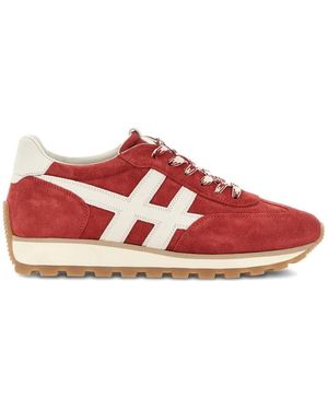 Hogan H671 86Er Trainers - Red