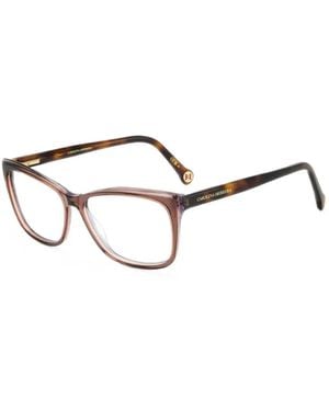 Carolina Herrera Tortoiseshell-Effect Cat-Eye Glasses - Brown