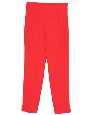 TOVE Pantalon À Chevilles Resserrées - Red