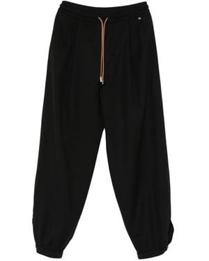 Herno Drawstring Pants - Black