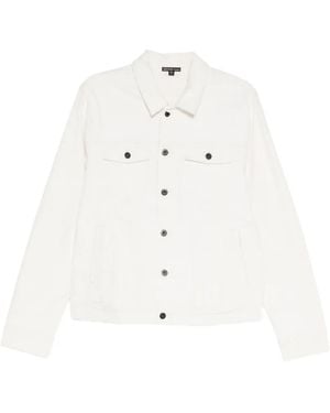 James Perse Veste En Jean À Coupe Stretch - White
