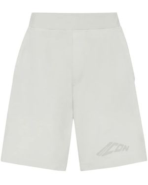 DSquared² Icon New Generation Sweat Shorts - White