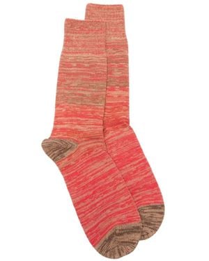 Paul Smith Marl-Knit Socks - Red