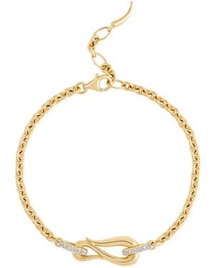 Dinny Hall 9K Recycled Toro Diamond Bracelet - Metallic