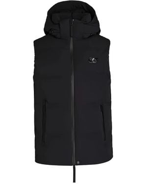 ALPHATAURI Ocoav Hooded Puffer Gilet - Black