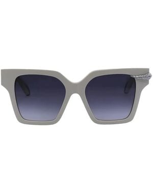 Roberto Cavalli Square-Frame Sunglasses - Blue