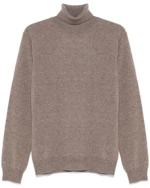 Corneliani Pullover Mit Rollkragen - Braun