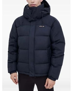 Columbia Hooded Puffer Jacket - Blue