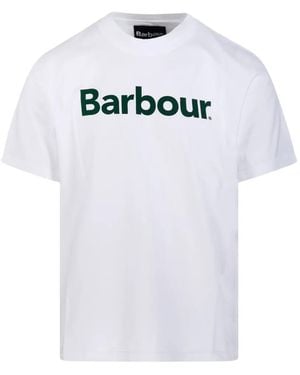 Barbour Pensford Oversized T-Shirt - White
